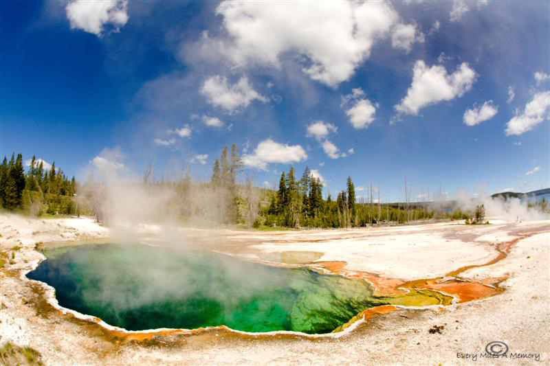 Abyss Pool in the Yellowstone Geyser Basin