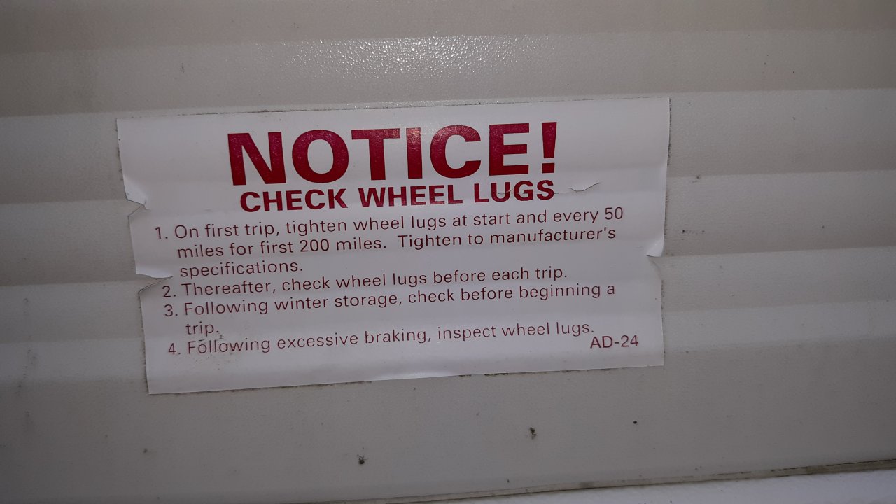 Wheel Lug Sticker