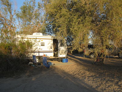 Mitry lake, AZ campsite