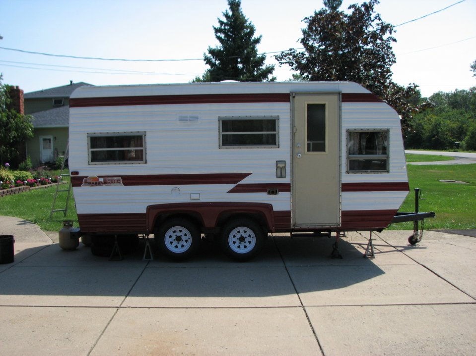 “A Happy Place II” - A Classic, 1984 Sunline T1750, 17ft Travel Trailer ...
