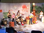 I auditioned and got the part of bass player in Pump Boys and Dinettes at the Hobbs Community Theater.  Three sold out shows a week for three weeks. ...