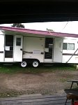 Side view with awning out