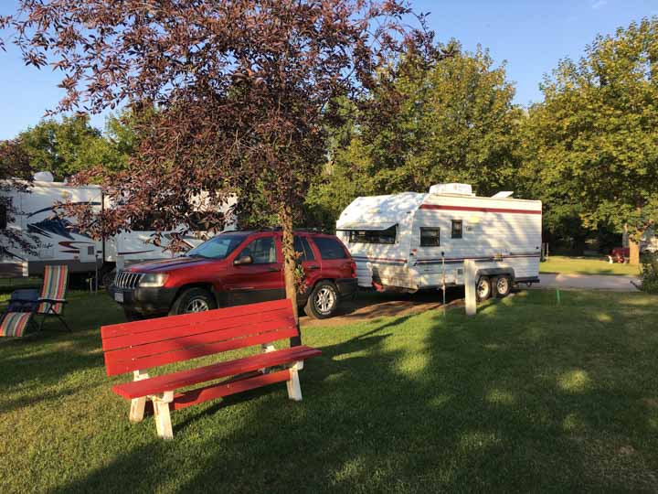 Montana Campground. Diamond S. On the way to Glacier National Park. Be sure to say hi to owners Deseree and Rick.