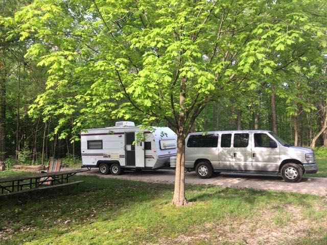 Lincoln Trail State Park, Marshall, Illinois.  Very nice campground and Lake