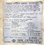 1979DatsunRV Datsun emissions info
